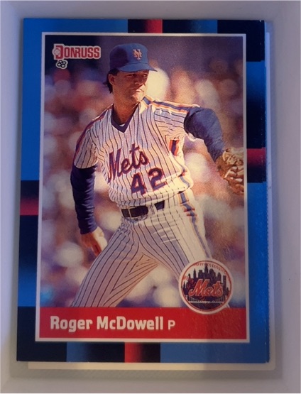1988 Donruss #651 Roger McDowell — front