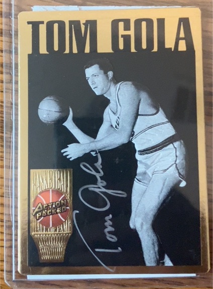 1994 Action Packed Hall of Fame #31 Tom Gola — front