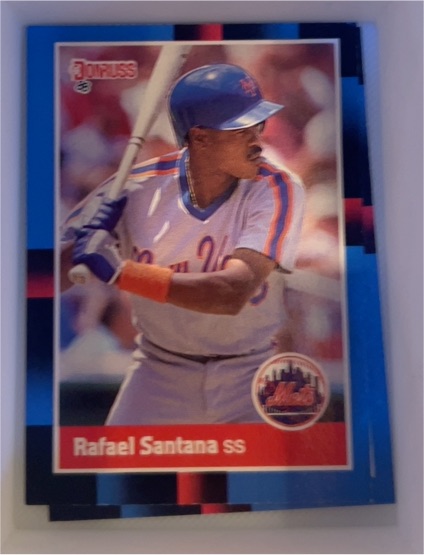 1988 Donruss #633 Rafael Santana — front