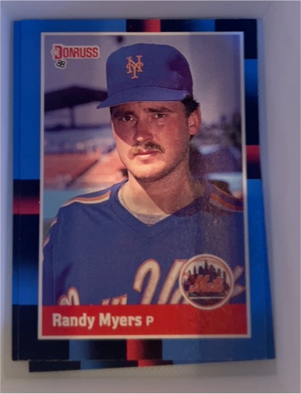 1988 Donruss #620 Randy Myers — front