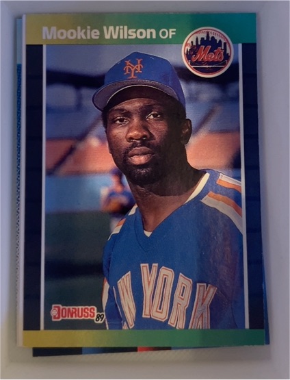 1989 Donruss #152 Mookie Wilson — front