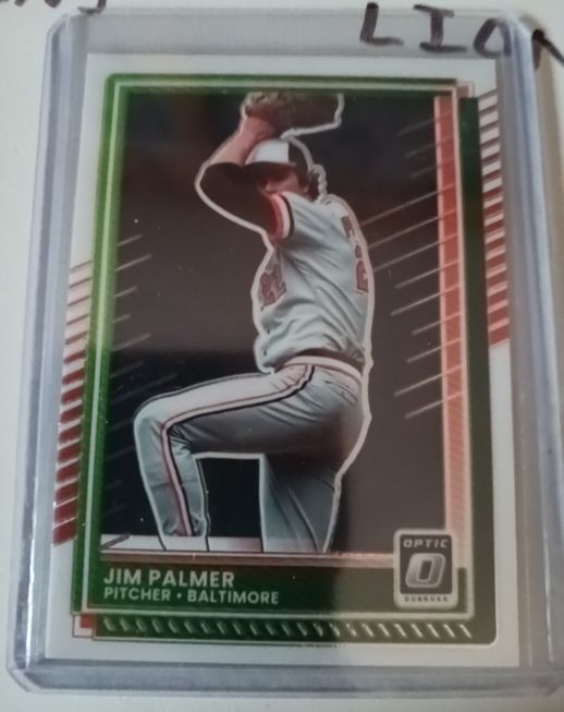 2025 Donruss Optic #57 Jim Palmer — front