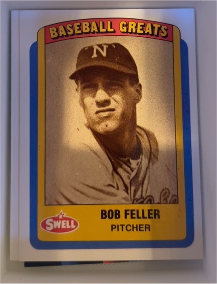 1990 Swell Baseball Greats #unknown Bob Feller — front