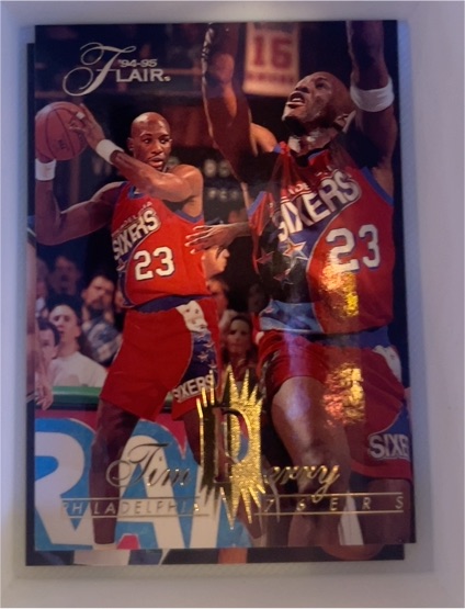 1994-95 Flair Tim Perry Philadelphia 76ers — front
