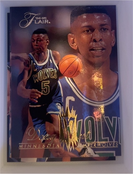 1994-95 Flair #91 Doug West — front
