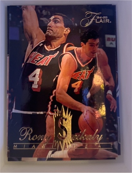 1994-95 Flair #81 Rony Seikaly — front
