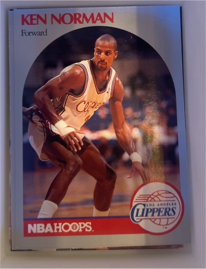 1990-91 NBA Hoops #149 Ken Norman — front