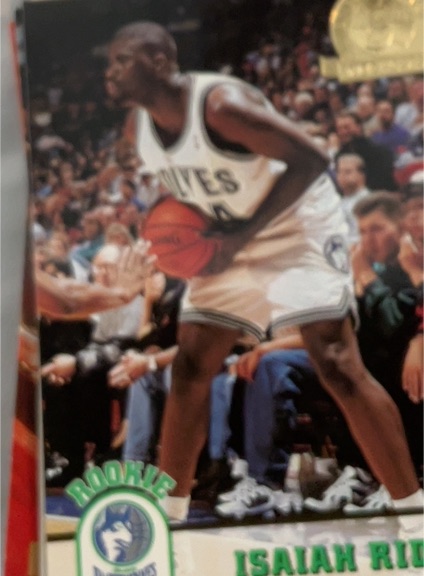 1994-95 Fleer #101 Isaiah Rider — front