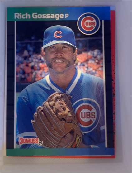 1989 Donruss #158 Rich Gossage — front