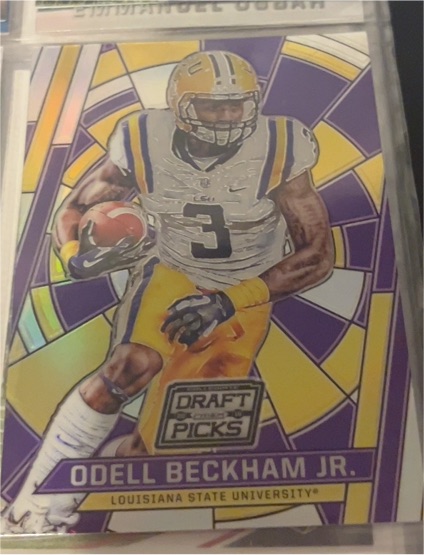 2016 Panini Prizm Collegiate Draft Picks #69 Odell Beckham Jr. — front