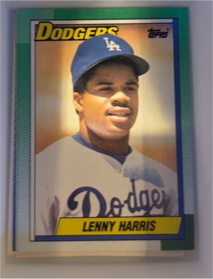 1990 Topps #277 Lenny Harris — front