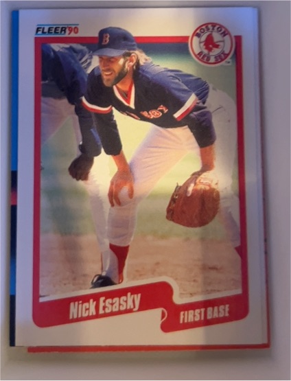 1990 Fleer #273 Nick Esasky — front