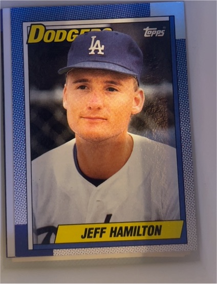 1990 Topps #426 Jeff Hamilton — front
