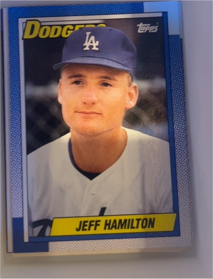 1990 Topps #426 Jeff Hamilton — front