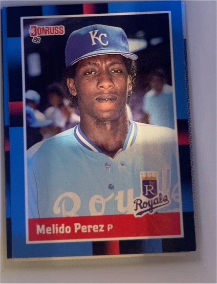 1988 Donruss #589 Melido Perez — front