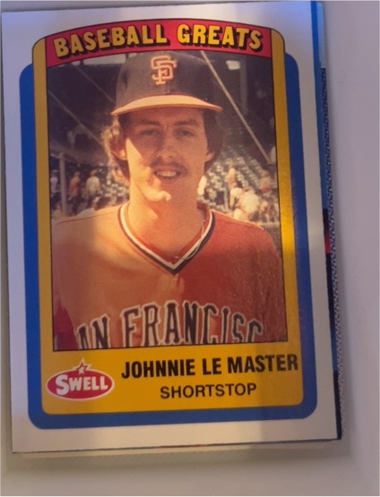 1990 Swell Baseball Greats #unknown Johnnie Le Master — front