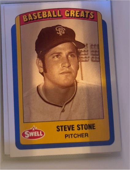 1990 Swell Baseball Greats #27 Steve Stone — front