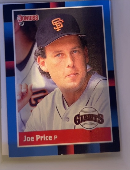 1988 Donruss #655 Joe Price — front
