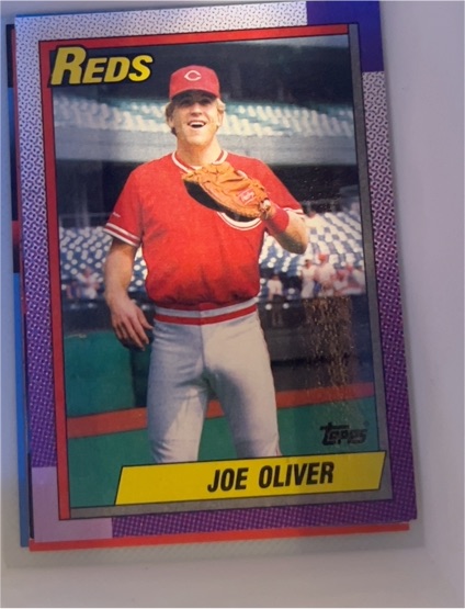1990 Topps #668 Joe Oliver — front