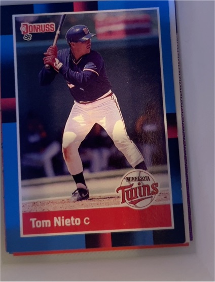 1988 Donruss #612 Tom Nieto — front