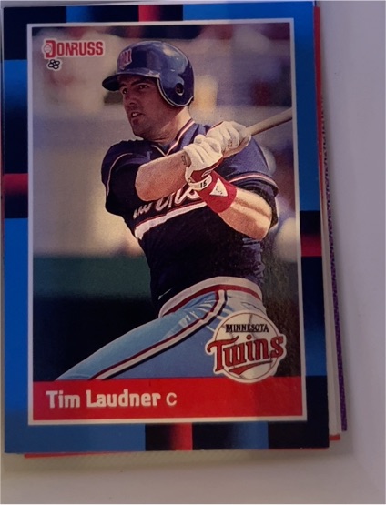 1988 Donruss #631 Tim Laudner — front