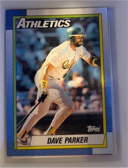 1990 Topps #45 Dave Parker — front