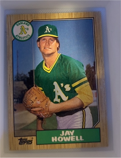 1987 Topps #391 Jay Howell — front