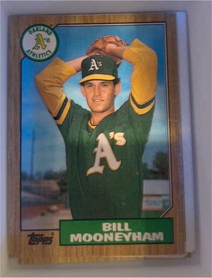 1987 Topps #548 Bill Mooneyham — front