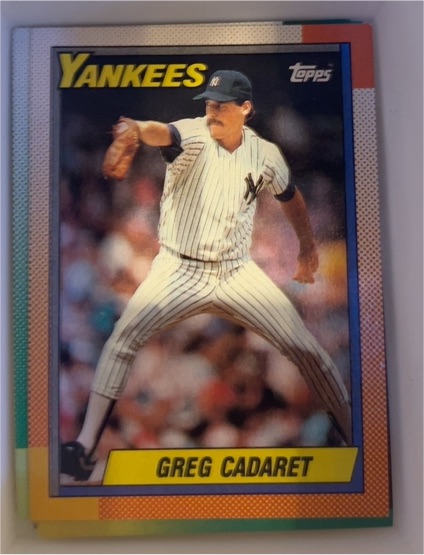 1990 Topps #659 Greg Cadaret — front
