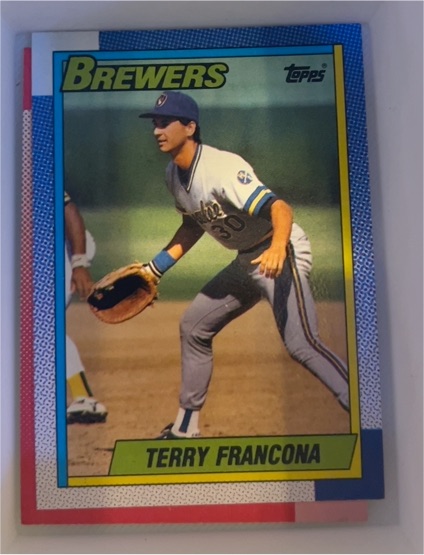 1990 Topps #214 Terry Francona — front