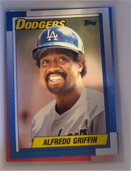 1990 Topps #643 Alfredo Griffin — front