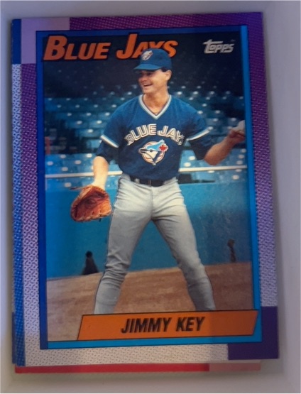 1990 Topps #371 Jimmy Key — front