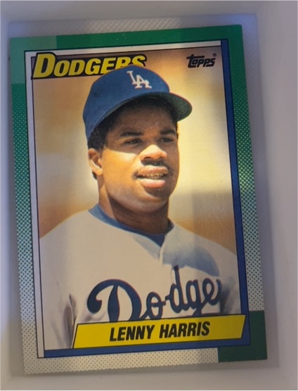 1990 Topps #277 Lenny Harris — front