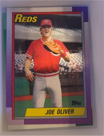 1990 Topps #668 Joe Oliver — front