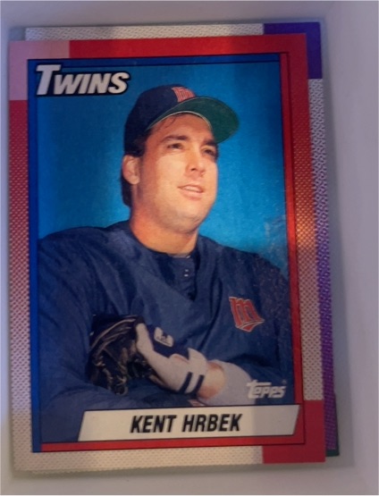 1990 Topps Tiffany #125 Kent Hrbek — front