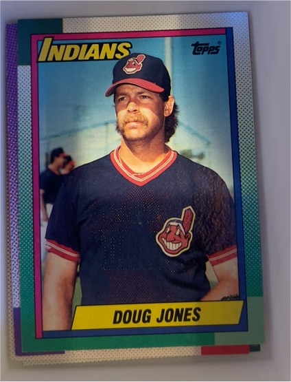 1990 Topps #75 Doug Jones — front