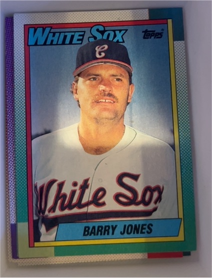 1990 Topps #243 Barry Jones — front
