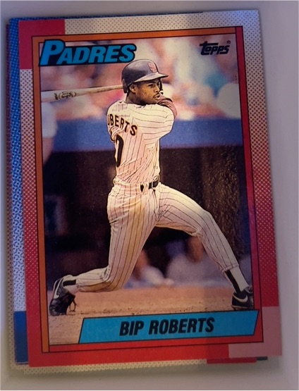 1990 Topps #307 Bip Roberts — front