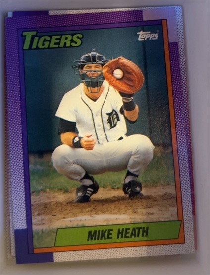 1990 Topps #366 Mike Heath — front