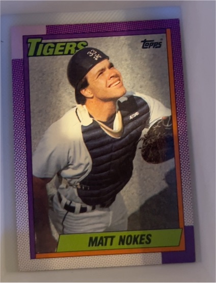 1990 Topps #131 Matt Nokes — front