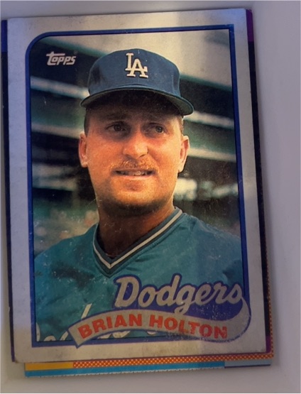 1989 Topps #368 Brian Holton — front