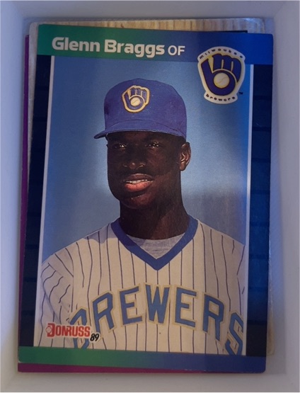 1989 Donruss #103 Glenn Braggs Milwaukee Brewers — front