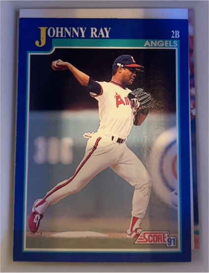 1991 Score #31 Johnny Ray — front