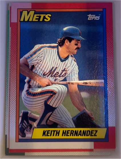 1990 Topps #230 Keith Hernandez New York Mets — front