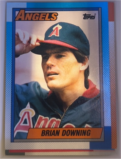 1990 Topps #635 Brian Downing — front