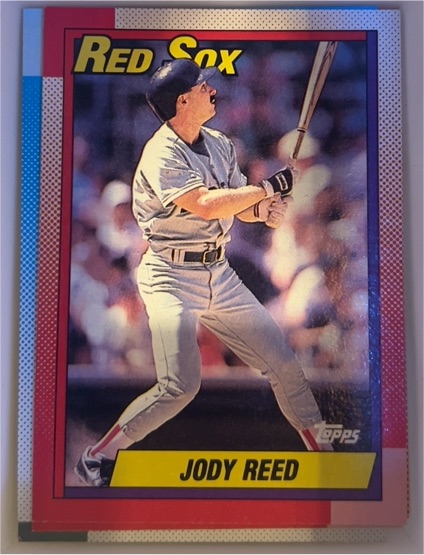 1990 Topps #96 Jody Reed Boston Red Sox — front