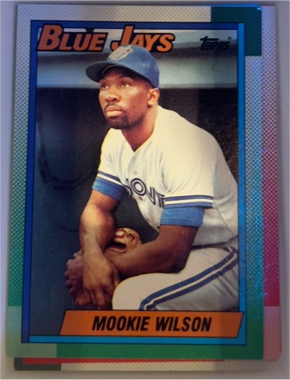 1990 Topps #182 Mookie Wilson — front