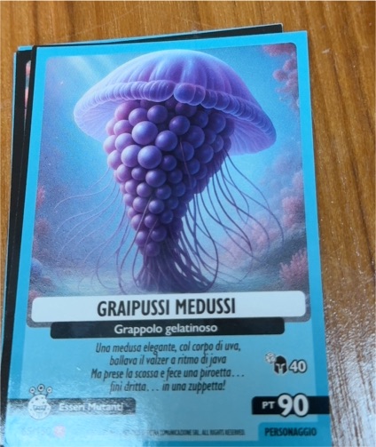 2025 Skifidol Italian Brainrot #64 Graipussi Medussi — front