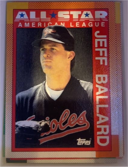 1990 Topps #394 Jeff Ballard — front
