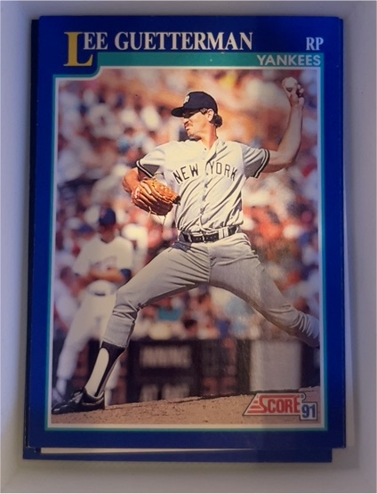 1991 Score #34 Lee Guetterman — front